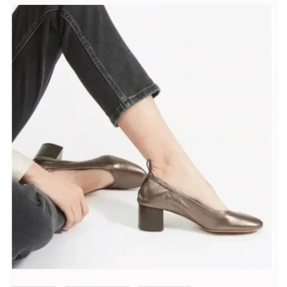 Everlane Day Heel metallic size 40/ 9